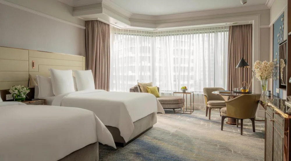 Premier Family Room Two Queens at Four Seasons Hotel Singapore