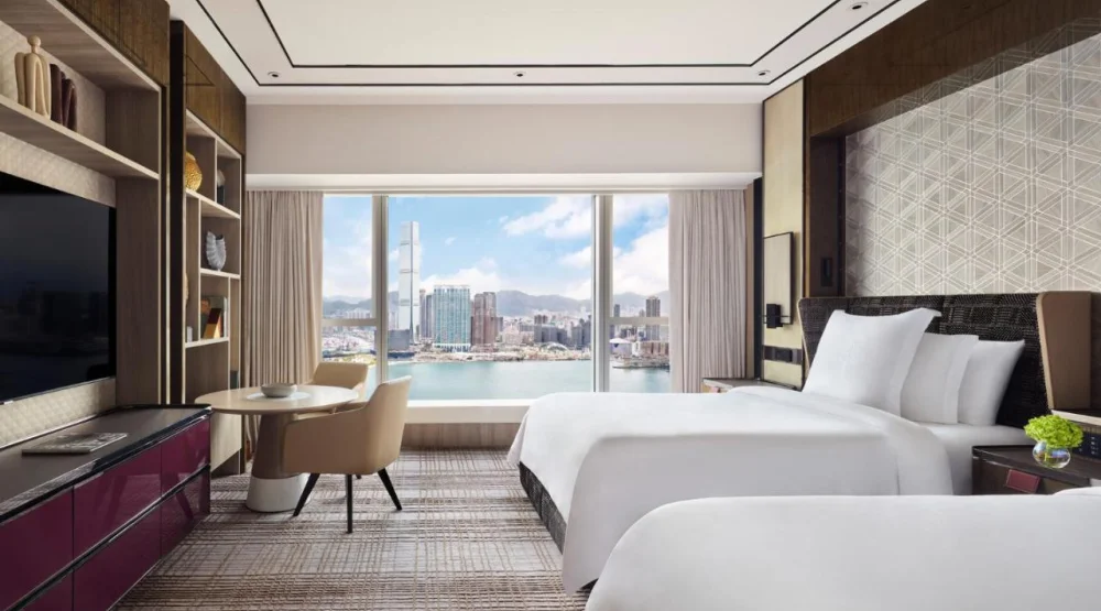  executive Harbor View Room Two Double at Four Seasons Hong Kong