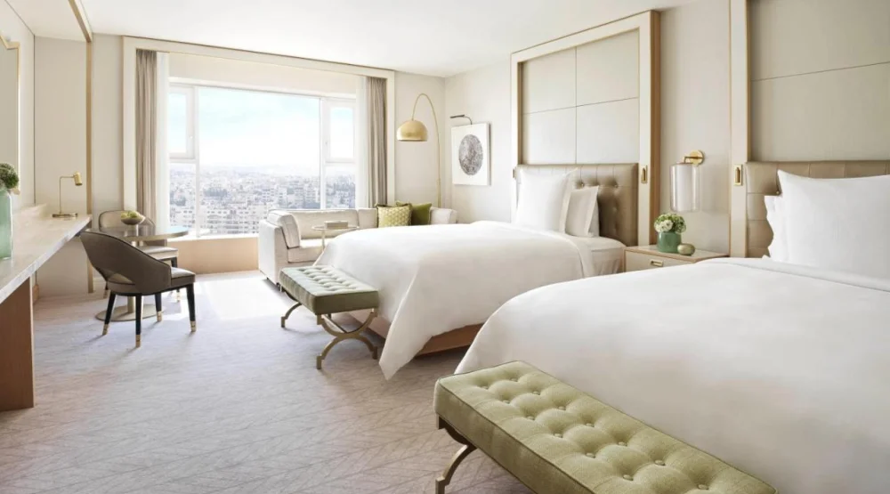 Superior Room Two Twin at Four Seasons Hotel Amman