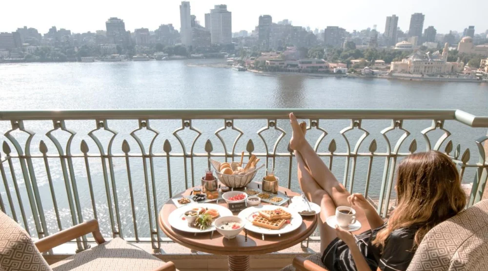 Nile View Room - Two Twin Beds at Four Seasons Hotel Cairo At Nile Plaza