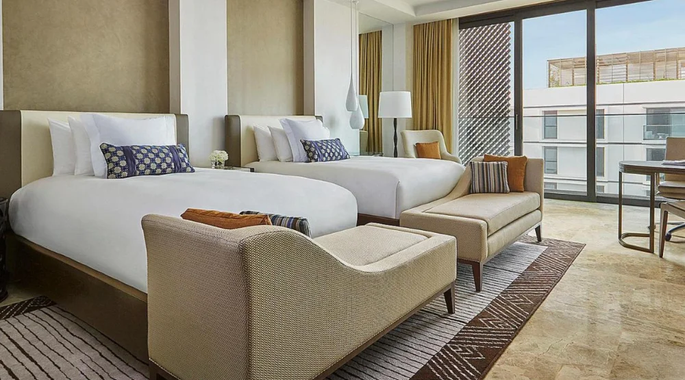 Superior Room with Two Twin Beds at Four Seasons Hotel Casablanca