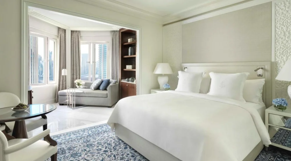 Deluxe King Room with City View at Four Seasons Hotel Doha