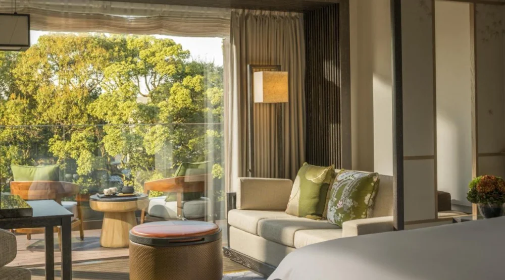 Four Seasons Heritage Garden Room King at Four Seasons Kyoto