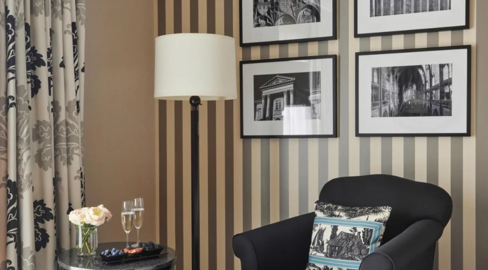 Modern King Room at Four Seasons Hotel Prague