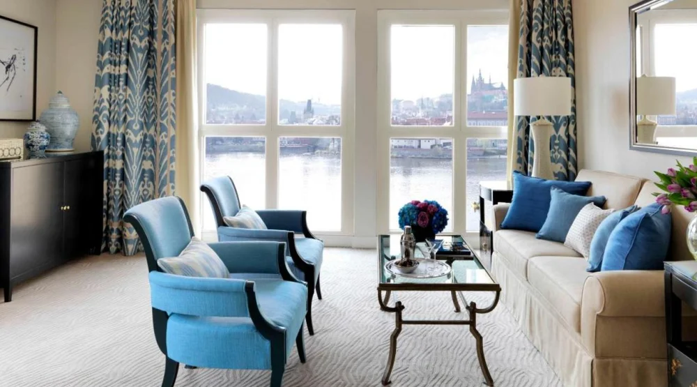 Suite with River View at Four Seasons Hotel Prague