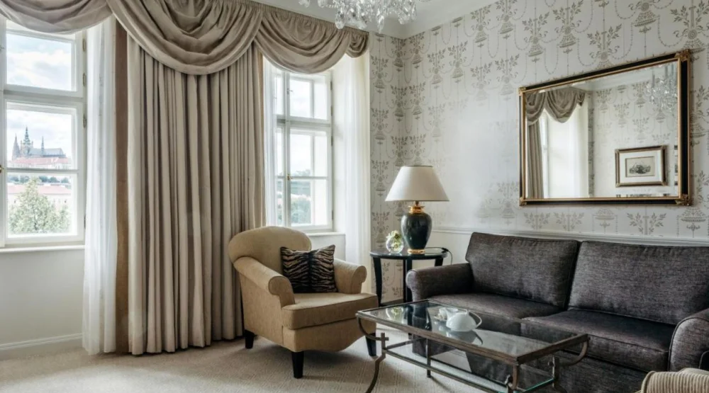 Duplex King Suite with River View at Four Seasons Hotel Prague