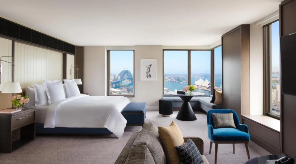 Sydney Harbor Studio Club Suite at Four Seasons Hotel Sydney