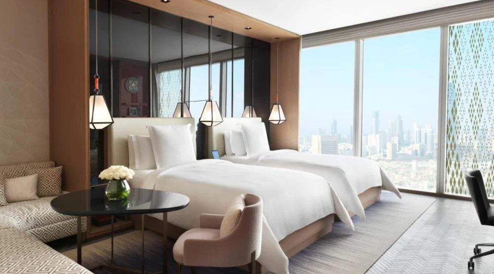 Deluxe Twin Room at Four Seasons Kuwait At Burj Alshaya