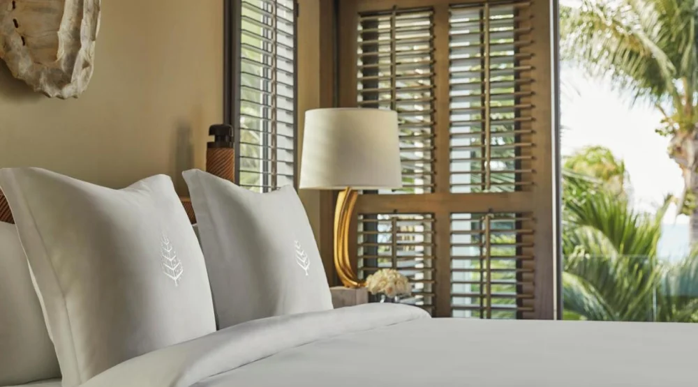 Four Bedroom Oceanfront Townhouse Three Kings and Two Queen Beds at Four Seasons Resort & Residences Anguilla