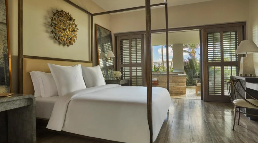 Deluxe One Bedroom King Suite with Ocean View at Four Seasons Resort & Residences Anguilla