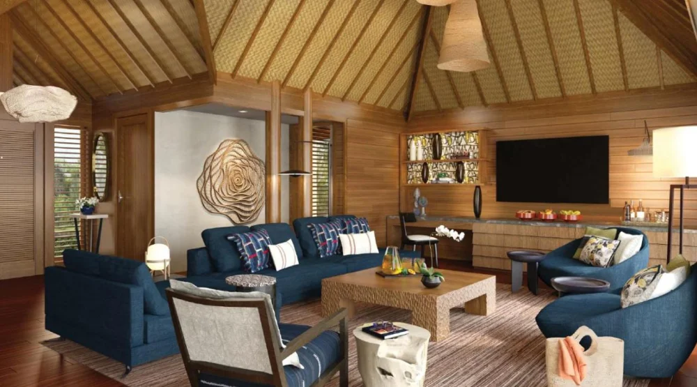 Two Bedroom Premier Beachfront Villa Estate at Four Seasons Resort Bora Bora