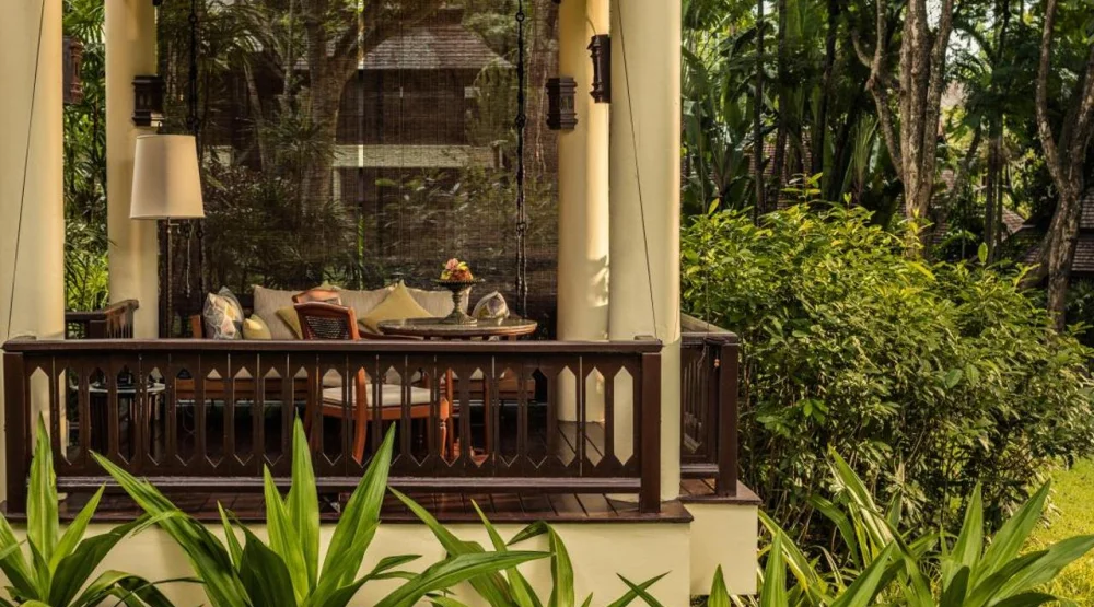 Garden Pavillion with Two Twin Beds at Four Seasons Resort Chiang Mai