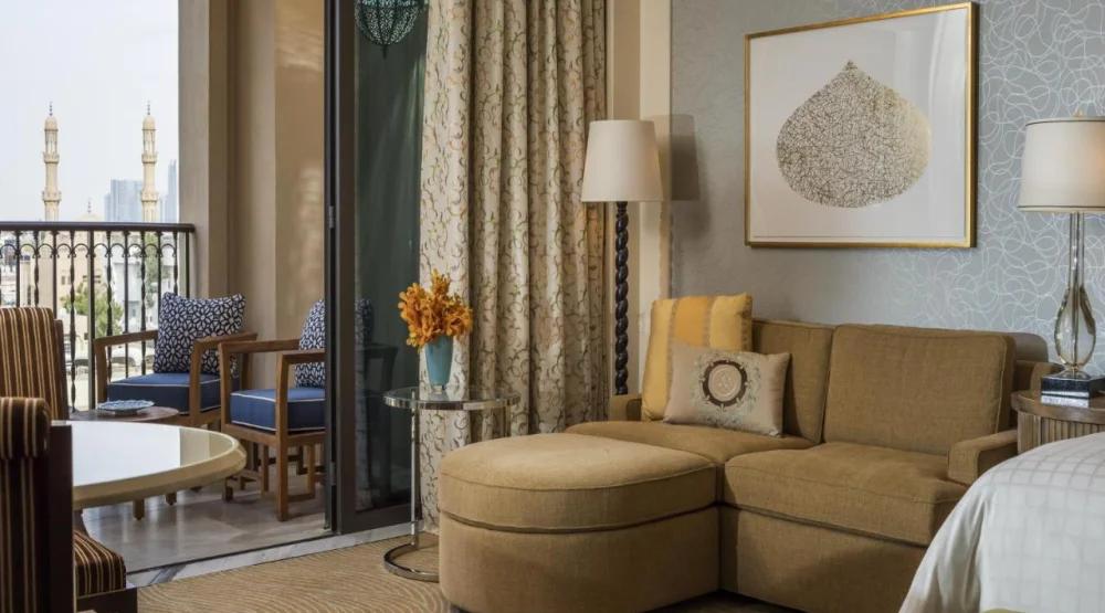 Deluxe City View Room with Two Queen Beds at Four Seasons Resort Dubai At Jumeirah Beach