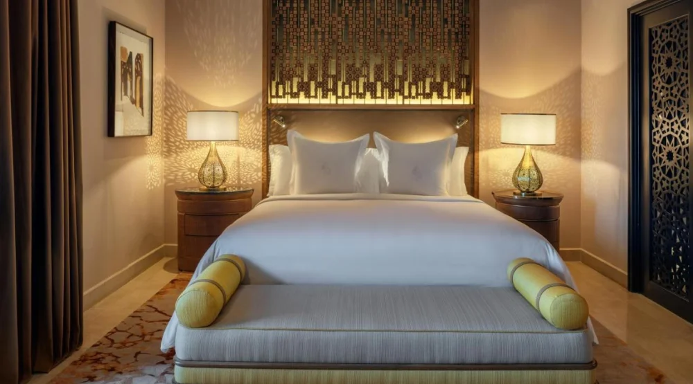 Garden View Terrace Room King Bed at Four Seasons Resort Marrakech