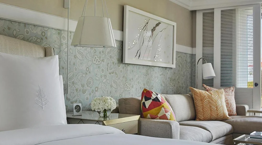 Ocean View Room with Double Beds at Four Seasons Resort Nevis