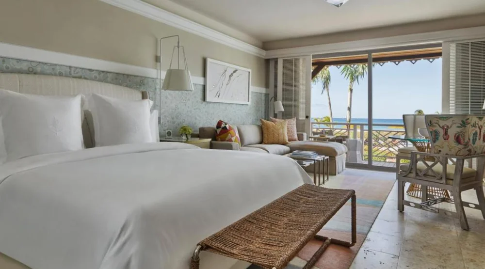 Ocean View Room with King Bed at Four Seasons Resort Nevis
