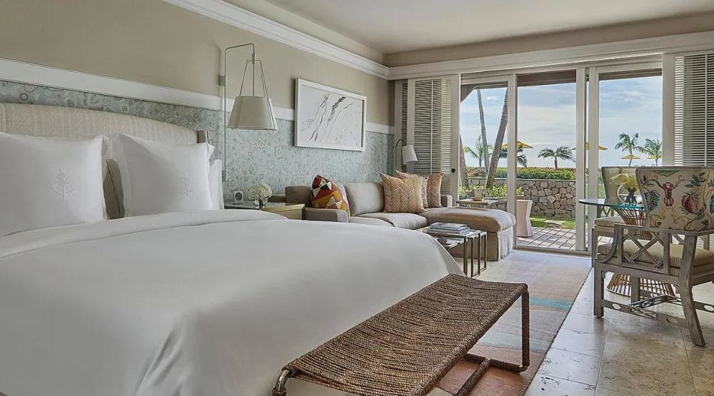 Oceanside Room with King Bed at Four Seasons Resort Nevis