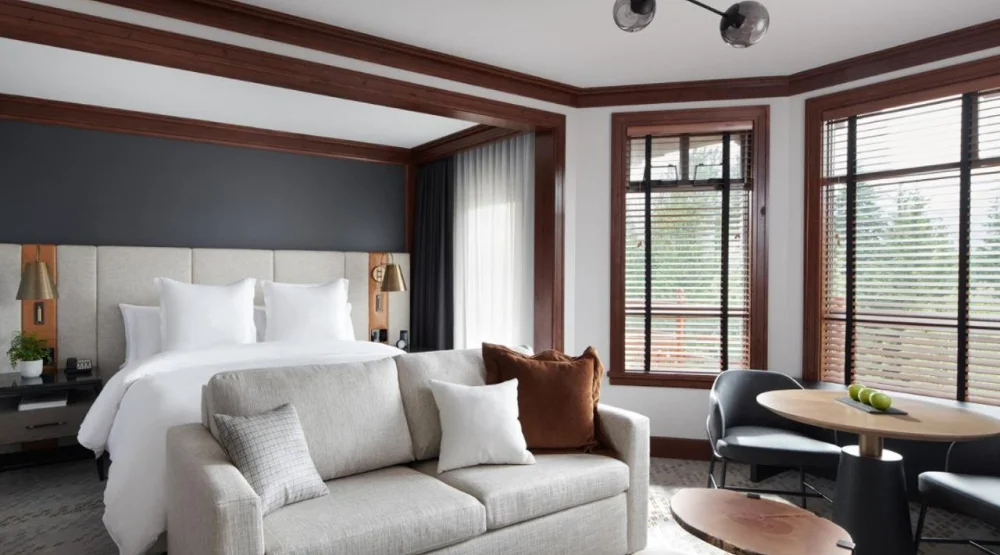 Superior King Room at Four Seasons Resort Whistler