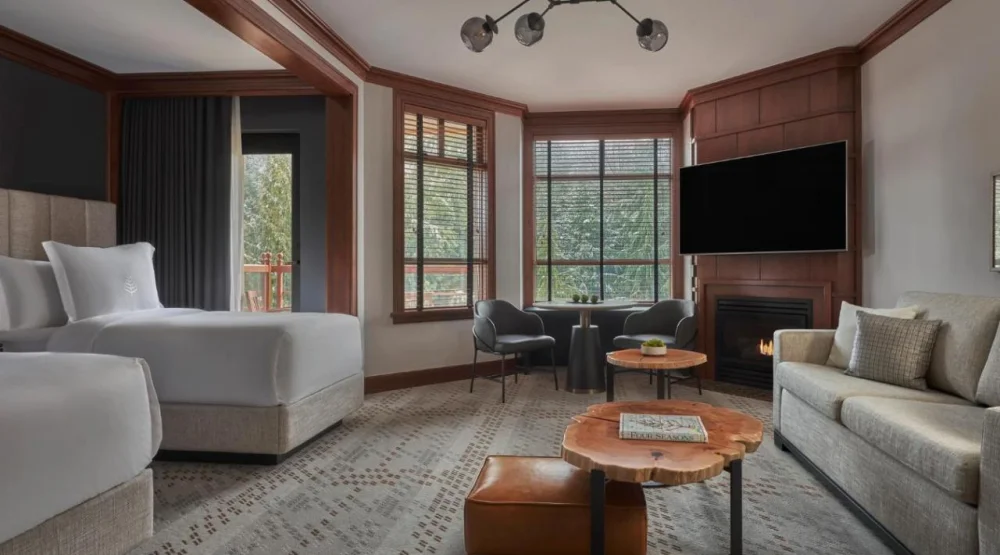 Two Bedroom Interconnecting Deluxe King Room at Four Seasons Resort Whistler