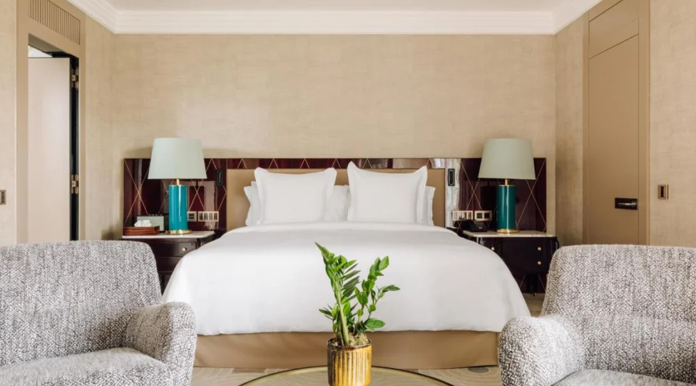 Grand Bedroom Suite King Bed at Four Seasons Hotel Ritz Lisbon