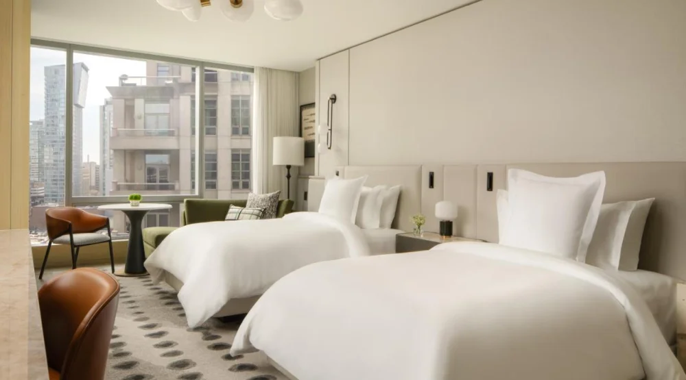 Yorkville Premier Room Two Double Beds at Four Seasons Toronto