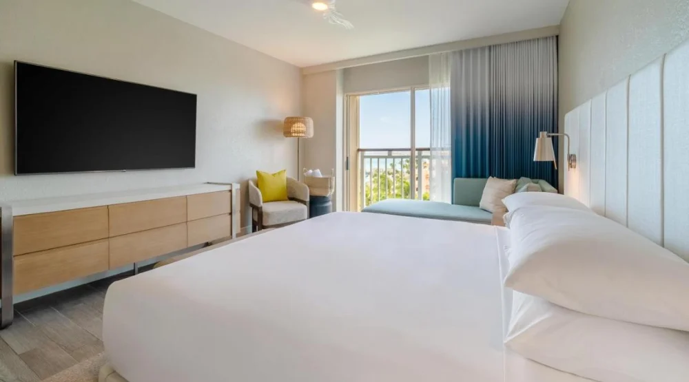 King Room with Resort and Ocean View at Hyatt Regency Aruba Resort & Casino