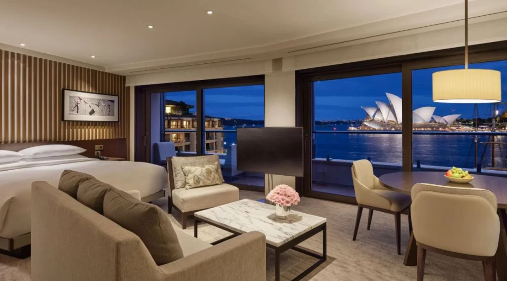One King Bed with Opera View Deluxe at Park Hyatt Sydney