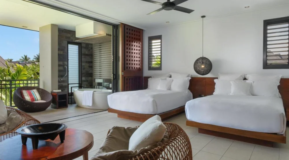 Twin Room with Garden View at Intercontinental Fiji Golf Resort & Spa