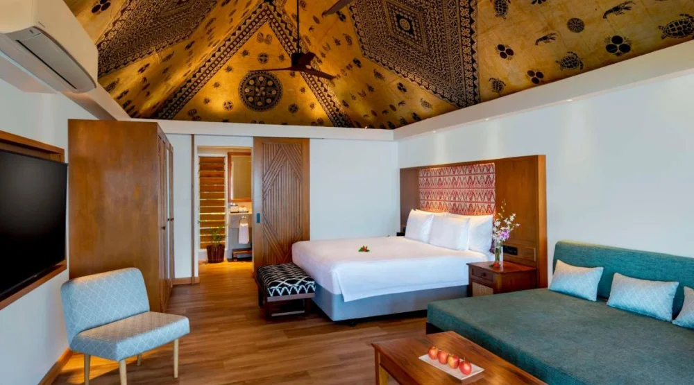 Ocean Breeze Bure One King Bed at Outrigger Fiji Beach Resort