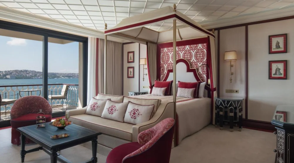 Grand Deluxe Ciragan Bosphorus View King Room at Ciragan Palace Kempinski Hotel