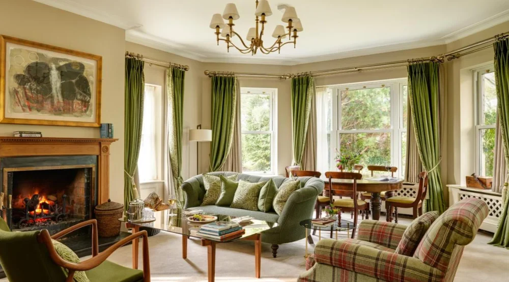 Suite at Sheen Falls Lodge