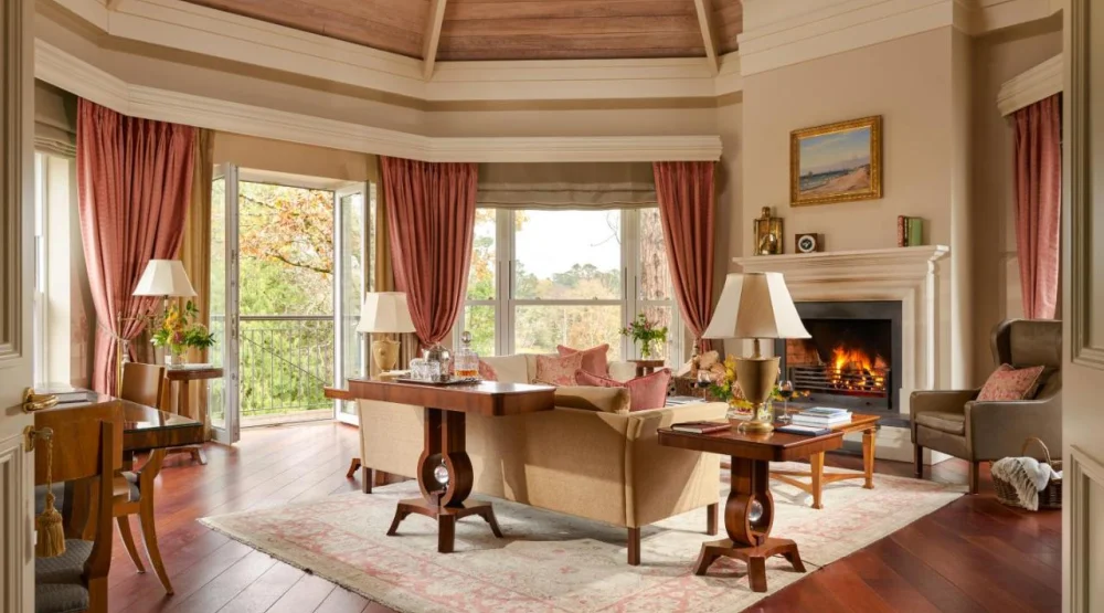 Presidential Suite at Sheen Falls Lodge