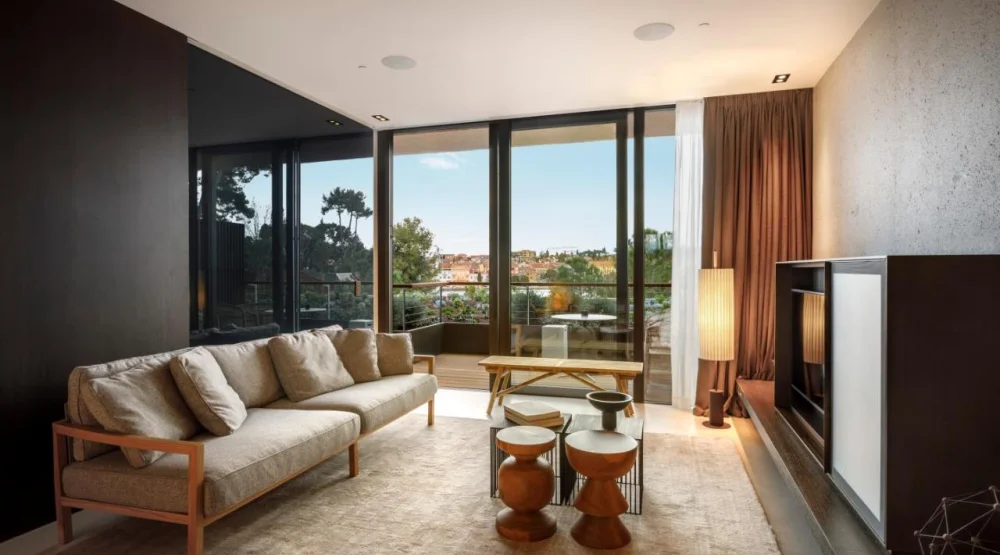 Grand Double Room with Sea View at Grand Park Hotel Rovinj By Maistra Collection