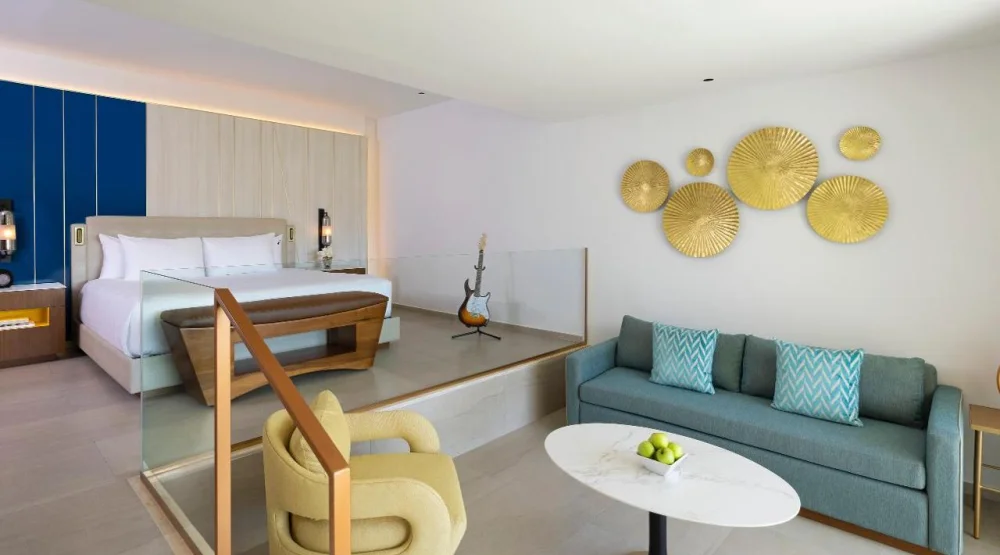 Caribbean Diamond King & Sofa at Hard Rock Hotel Punta Cana