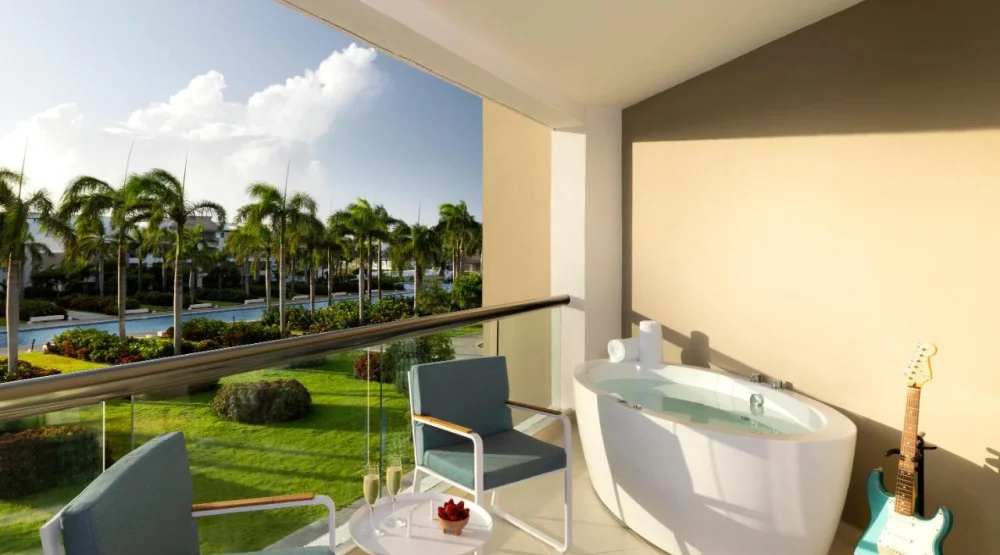 Caribbean Suite King & Sofa at Hard Rock Hotel Punta Cana