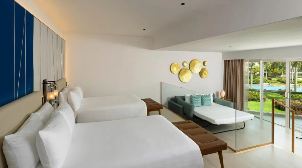 Caribbean Suite Double & Sofa at Hard Rock Hotel Punta Cana