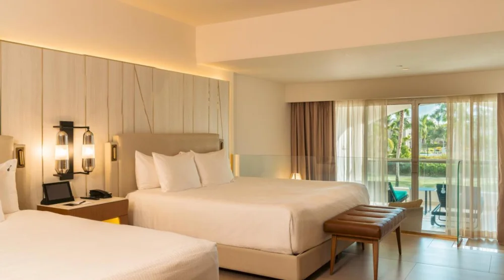 Islander Junior Suite Two Kings Beds & Sofa at Hard Rock Hotel Punta Cana