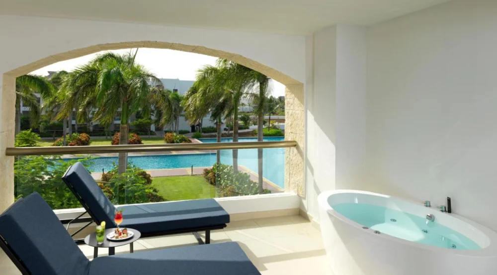 Islander Junior Suite King Bed & Sofa Bed at Hard Rock Hotel Punta Cana