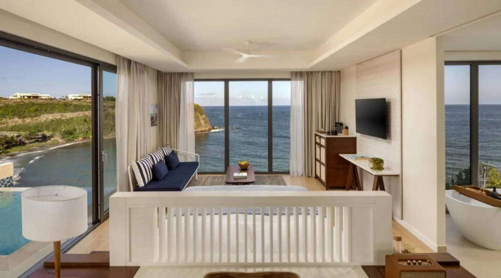 Panorama Ocean View Pool Suite at Six Senses La Sagesse Grenada