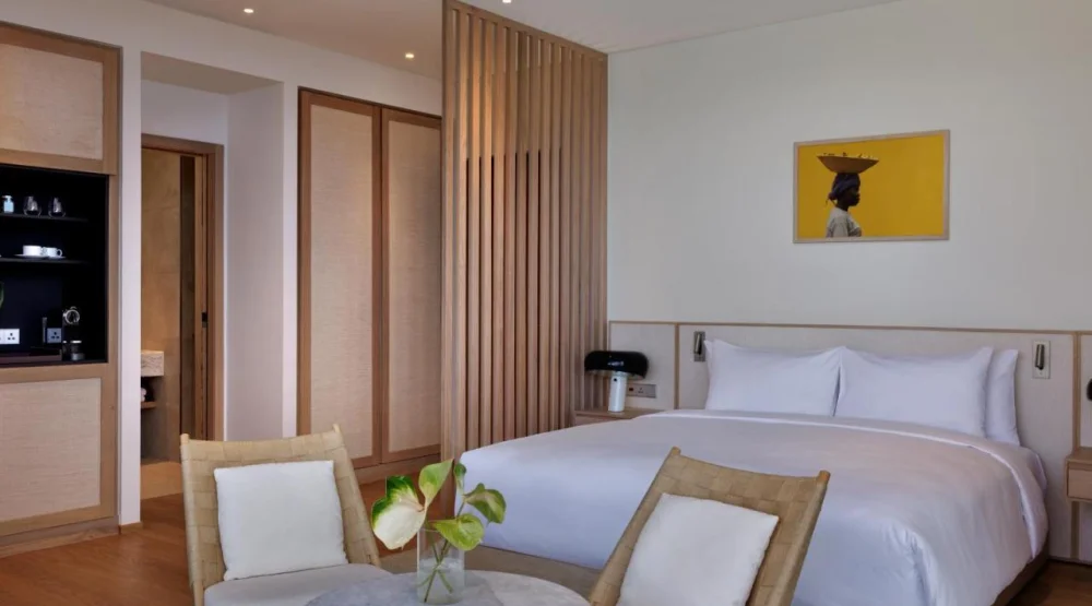 King Room with Sea View at Silversands Beach House