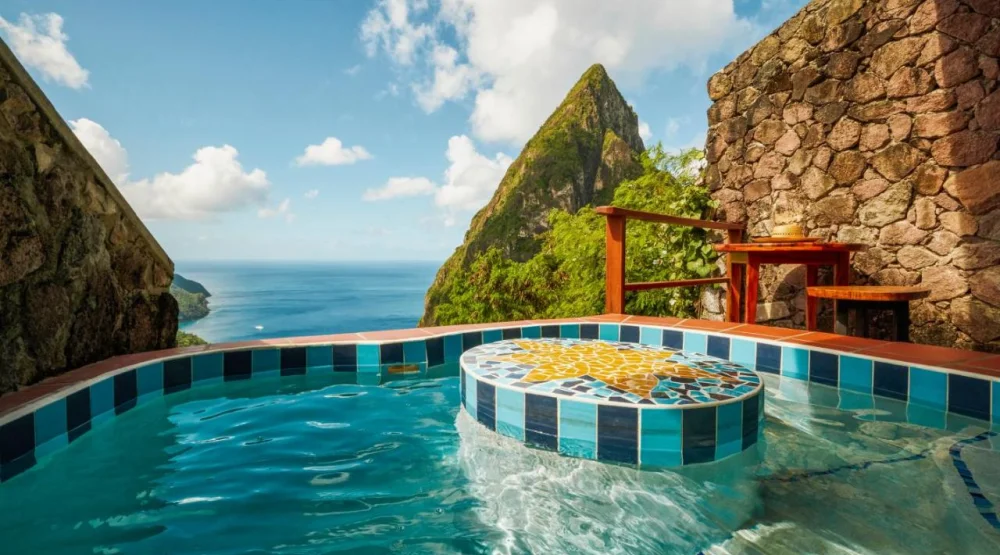 Gros Piton Suite with Plunge Pool at Ladera