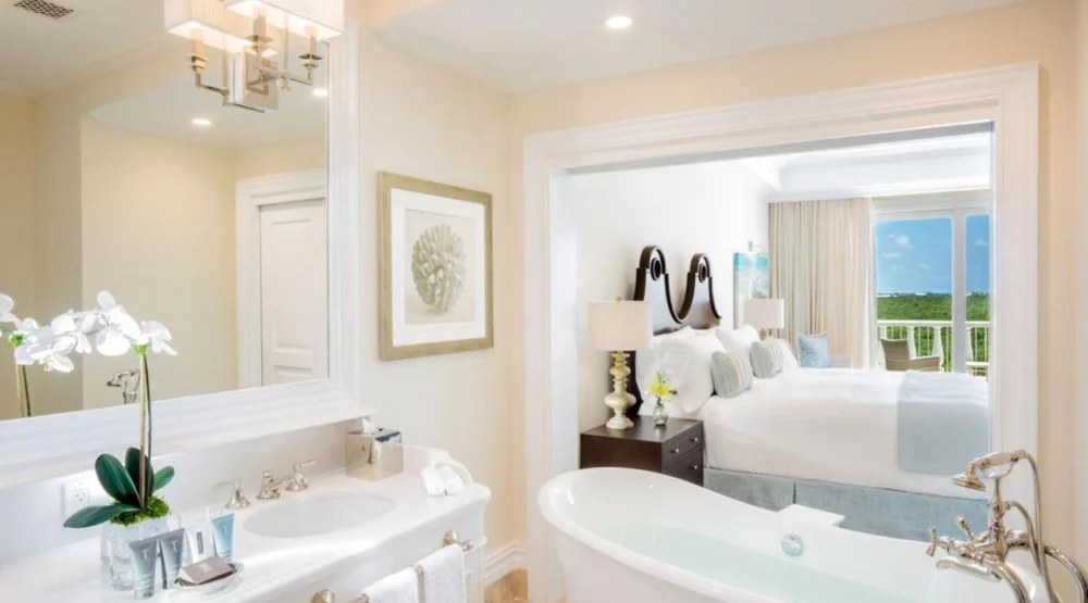 Junior Suite with Garden View at The Shore Club Turks & Caicos