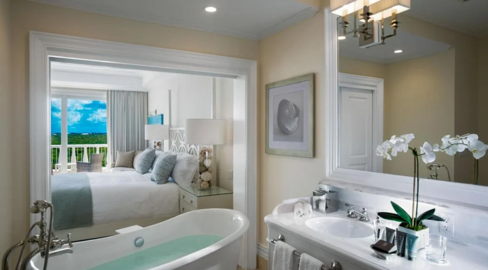 Junior Suite with Partial Ocean View at The Shore Club Turks & Caicos