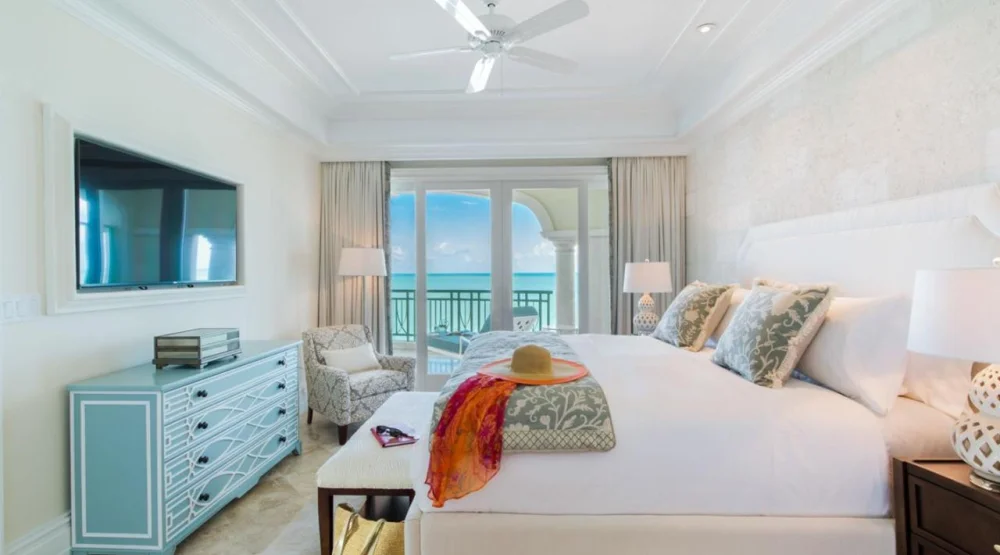 Two Bedroom Ocean Front + Study at The Shore Club Turks & Caicos