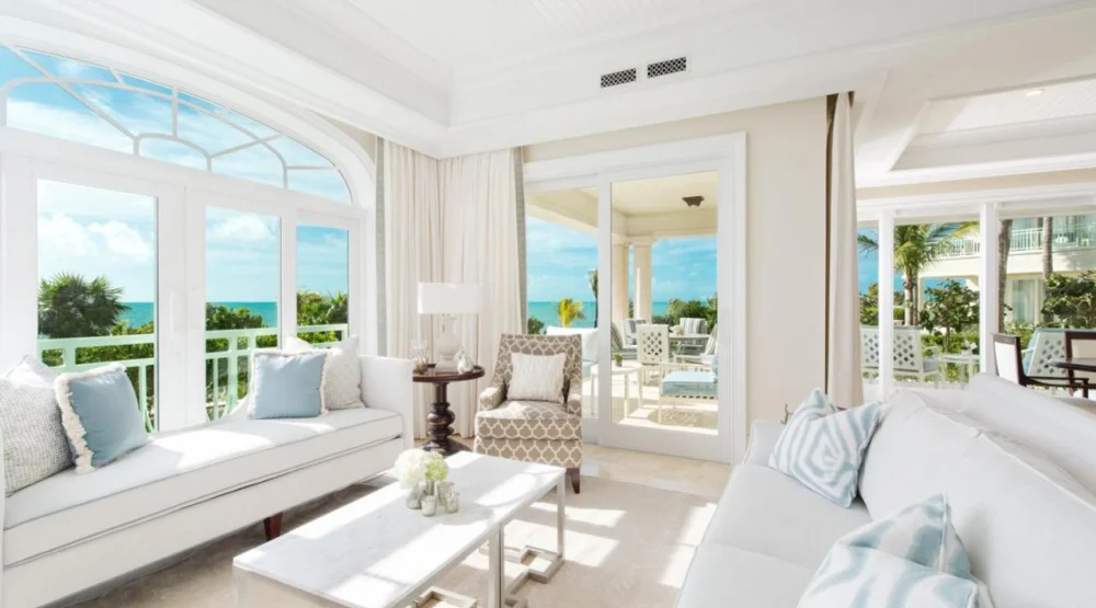 Three Bedroom Ocean Front Deluxe at The Shore Club Turks & Caicos