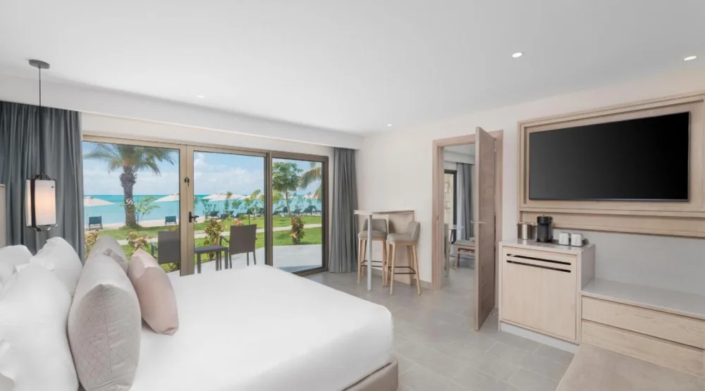 Luxury Presidential Beach Front Walkout One Bedroom Suite Diamond Club at Royalton Chic Antigua Autograph Collection
