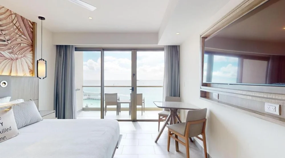 Luxury Beach Front Room Diamond Club at Royalton Chic Antigua Autograph Collection