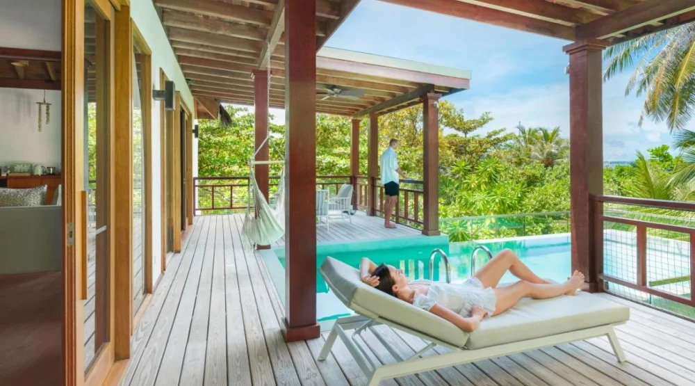 Two Bedroom Treetop Pool Villa at Amilla Maldives Resort & Residences