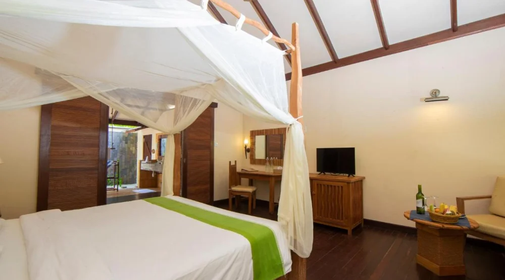 Deluxe Villa with Beach View at Filitheyo Island Resort