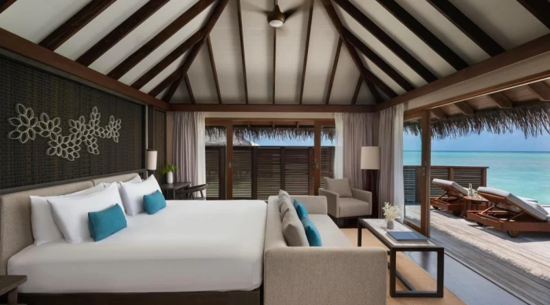 Two Bedroom Grand Water Villa with Pool at Conrad Maldives Rangali Island